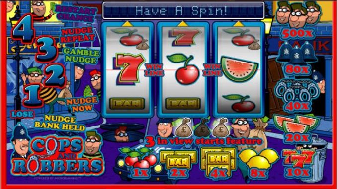 Cops n robbers slot machine game free play