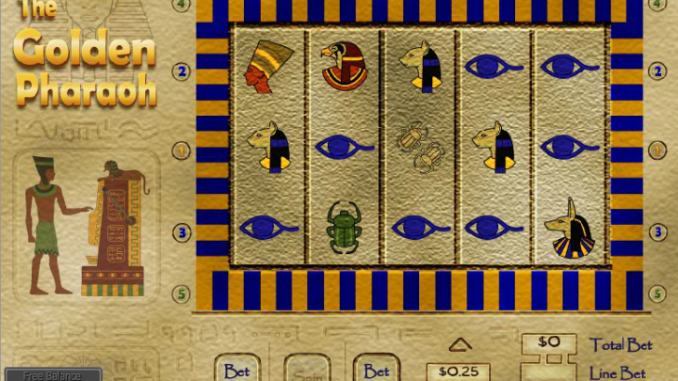 Golden Pharaoh Slot Machine