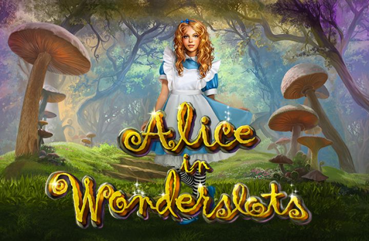 Alice in Wonderslots video slot machine screenshot