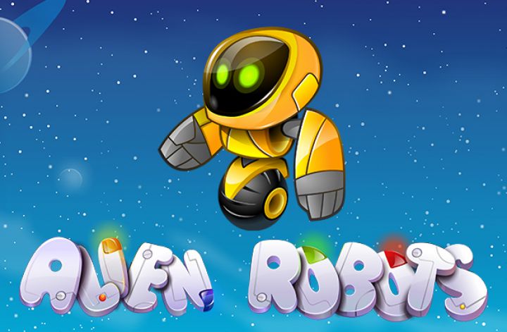 Alien Robots slot game screenshot