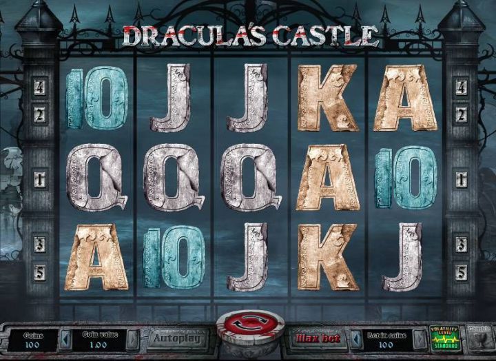 Dracula's Castle slot game screenshot