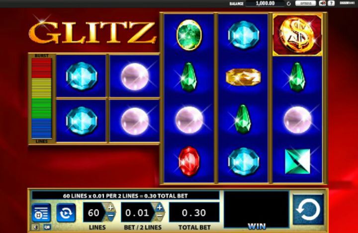 Glitz slot machine screenshot