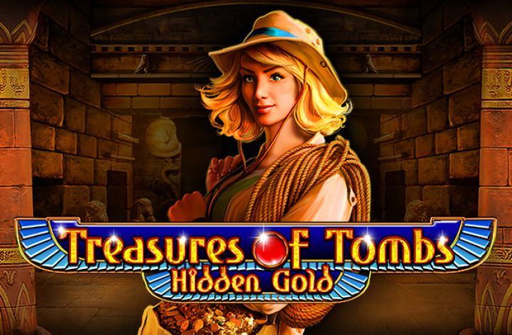 Treasures of Tombs Hidden Gold video slot game screenshot