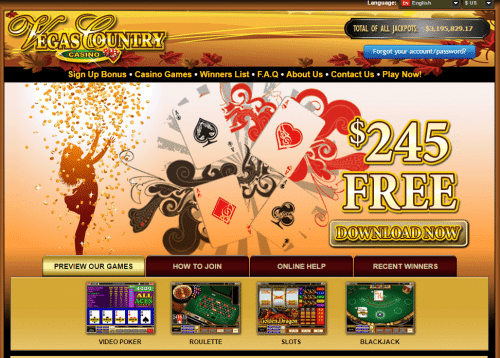 Vegas Country Casino screenshot