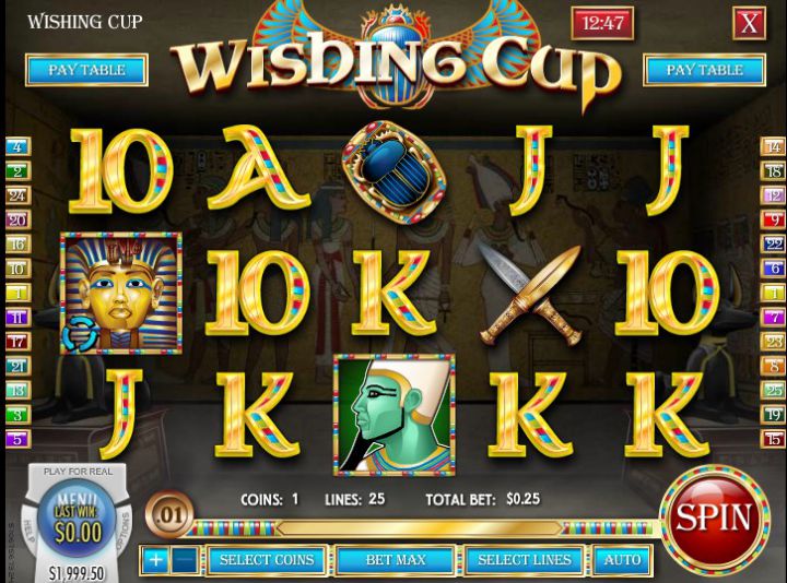 Wishing Cup slot machine screenshot