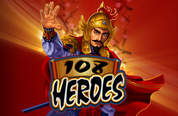 108 Heroes video slot game screenshot