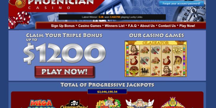 Phoenician Casino screenshot