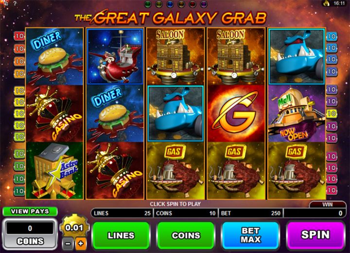 The Great Galaxy Grab slot machine screenshot